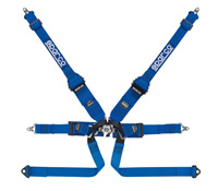 Sparco 6 point formula car HANS compatible harness